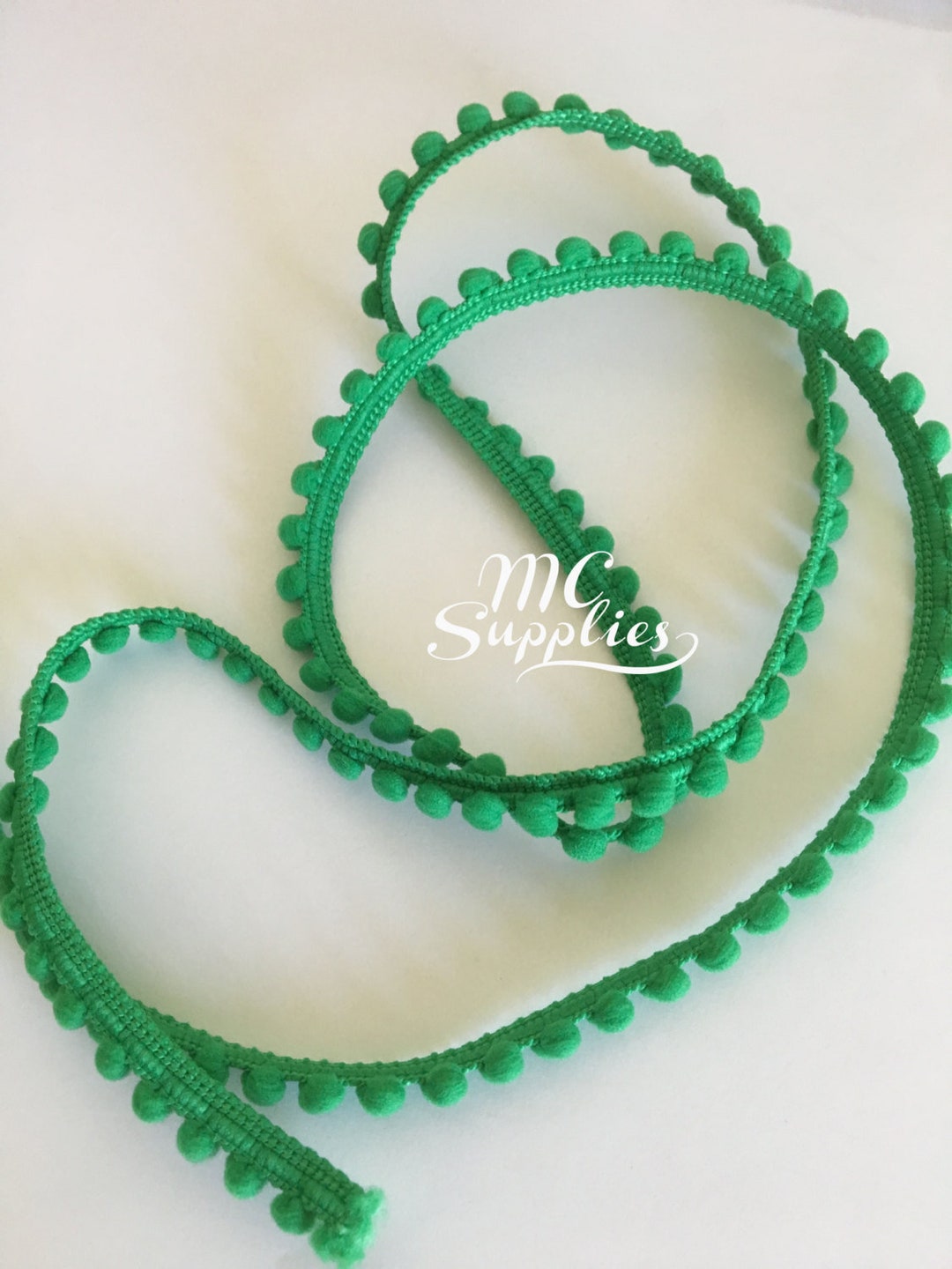 2 Yds,pom Pom Trim,ball Fringe,trim by the Yard,pom Pom Ribbon,crafts