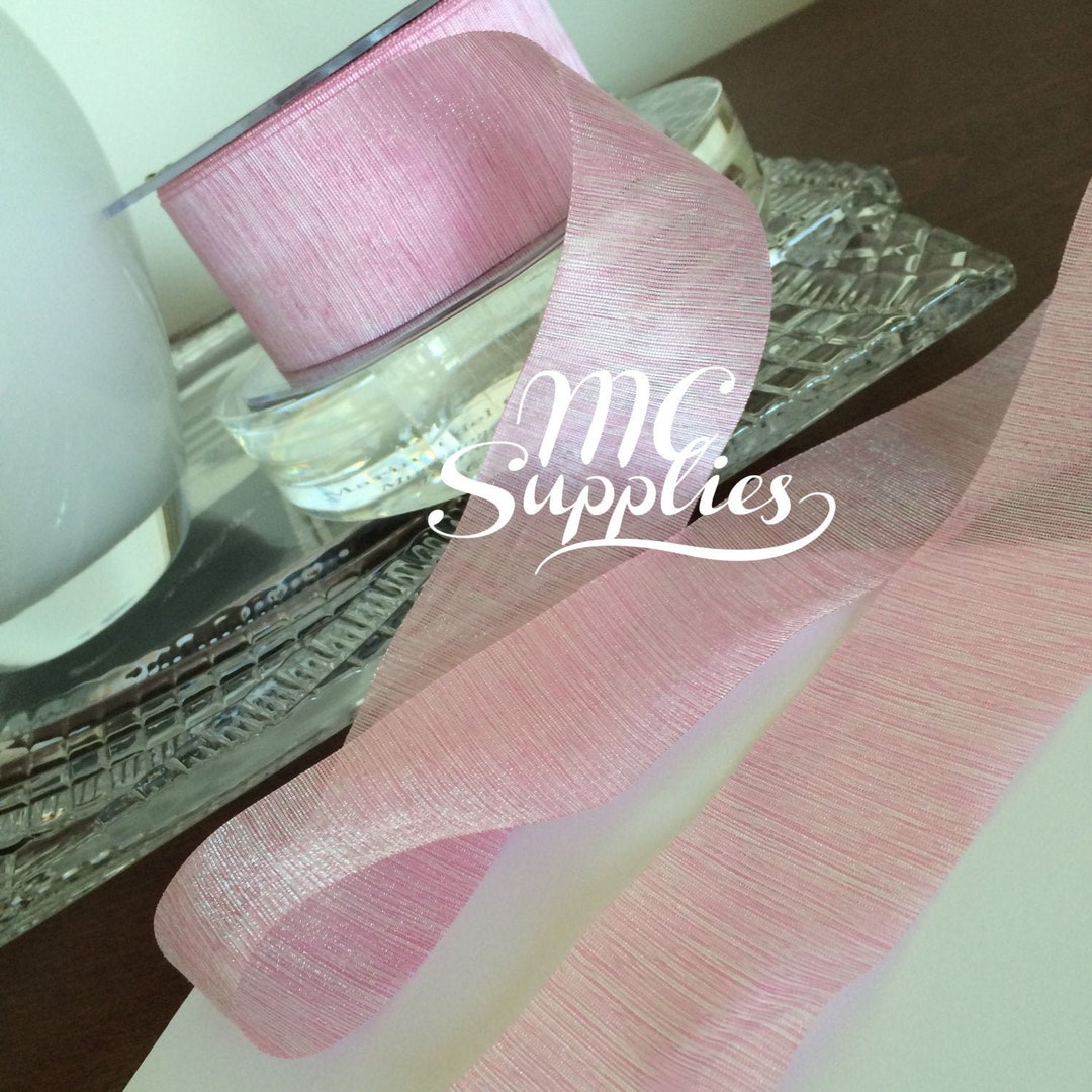 3 Yds,pink Ribbon,craft Ribbon,ribbon by the Yard,ribbon for Bows