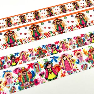 2 m,ruban religieux,ruban vierge marie,ruban mexicain,ruban gros grain,ruban par mètre,ruban pour noeuds,ruban tissu,ruban dessin animé.