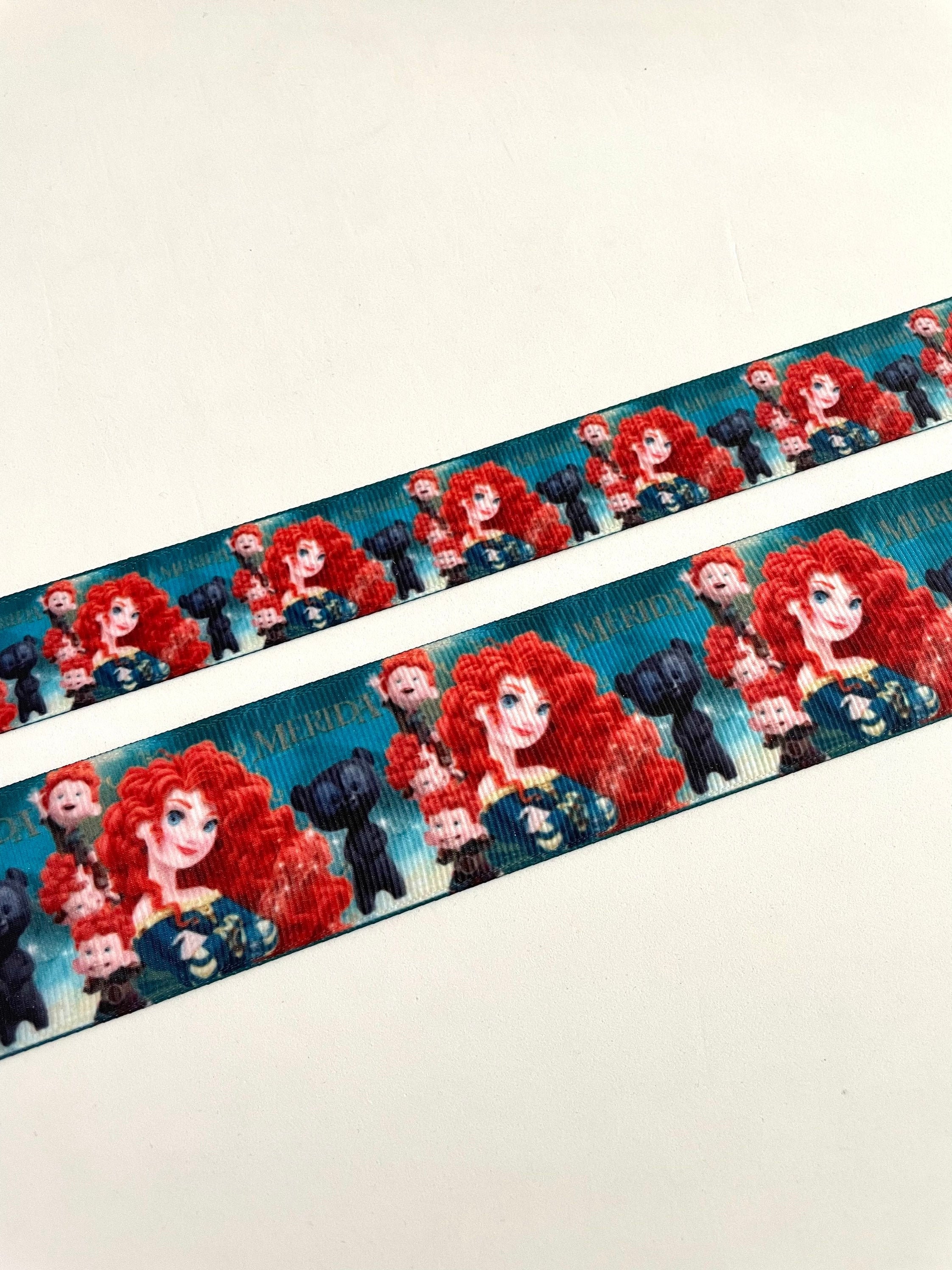 2 Yds,merida Ribbon,brave Ribbon,cartoon Ribbon,grosgrain Ribbon,ribbon ...