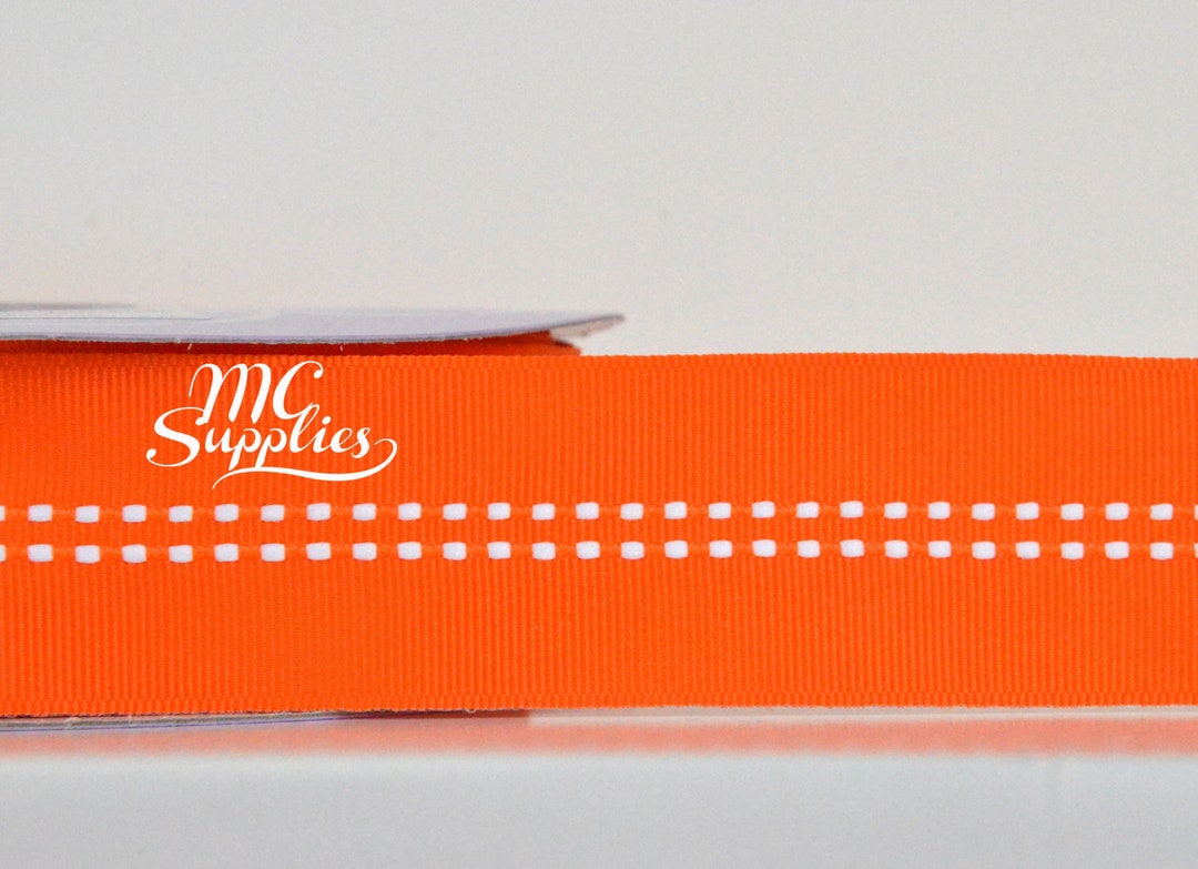 2 Yd,orange Ribbon,craft Ribbon,ribbon for Crafts,ribbon for Bows ...
