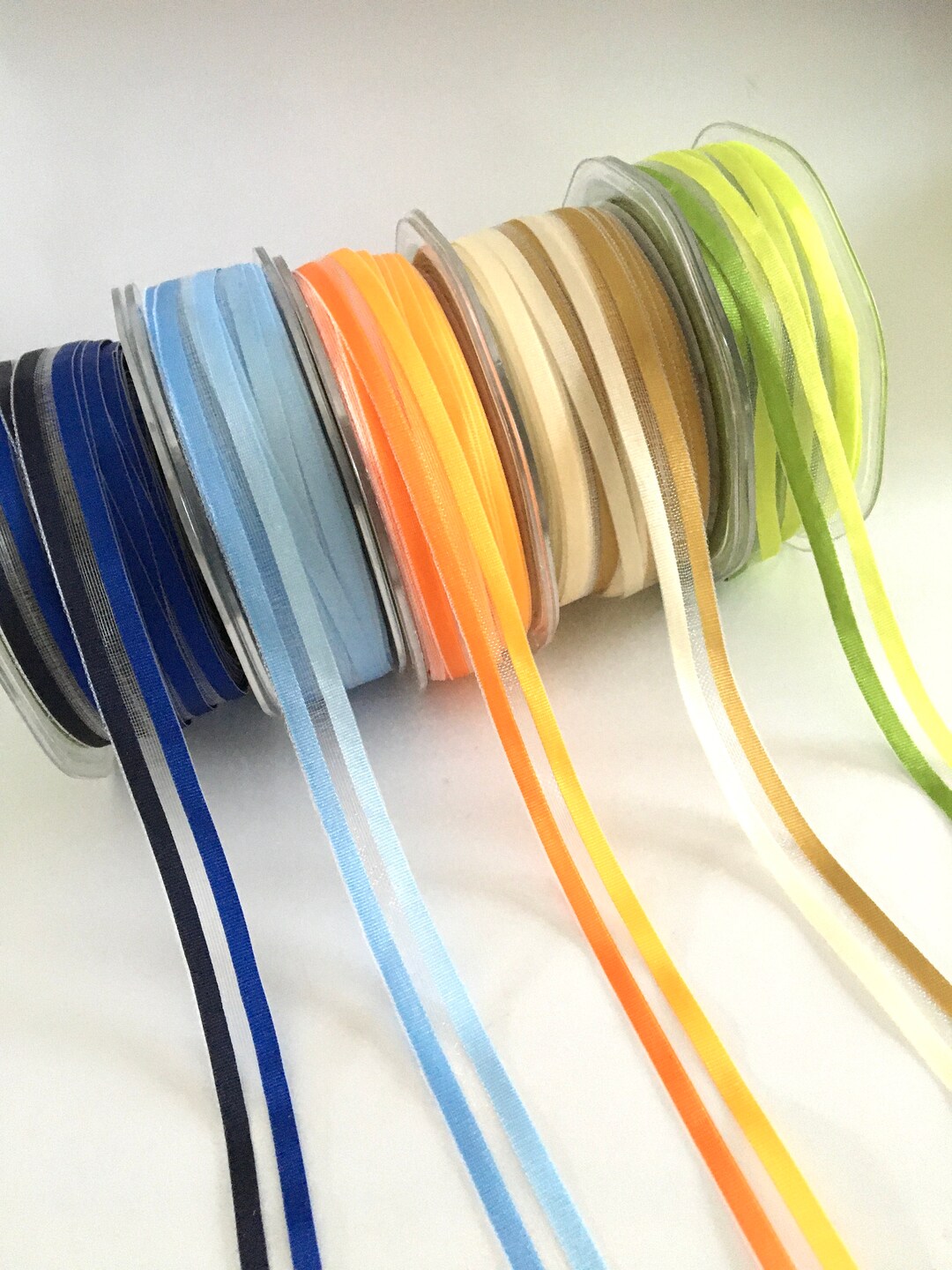 2 Yds,organza Ribbon,craft Ribbon,two-tone Ribbon,ribbon for Crafts ...