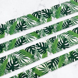 1-10 m,Palmwedelband,Stoffband,tropisches Band,Band zum Basteln,Schleifenband,Schleifenband,verziertes Band,Schleifchenband, Meterware.