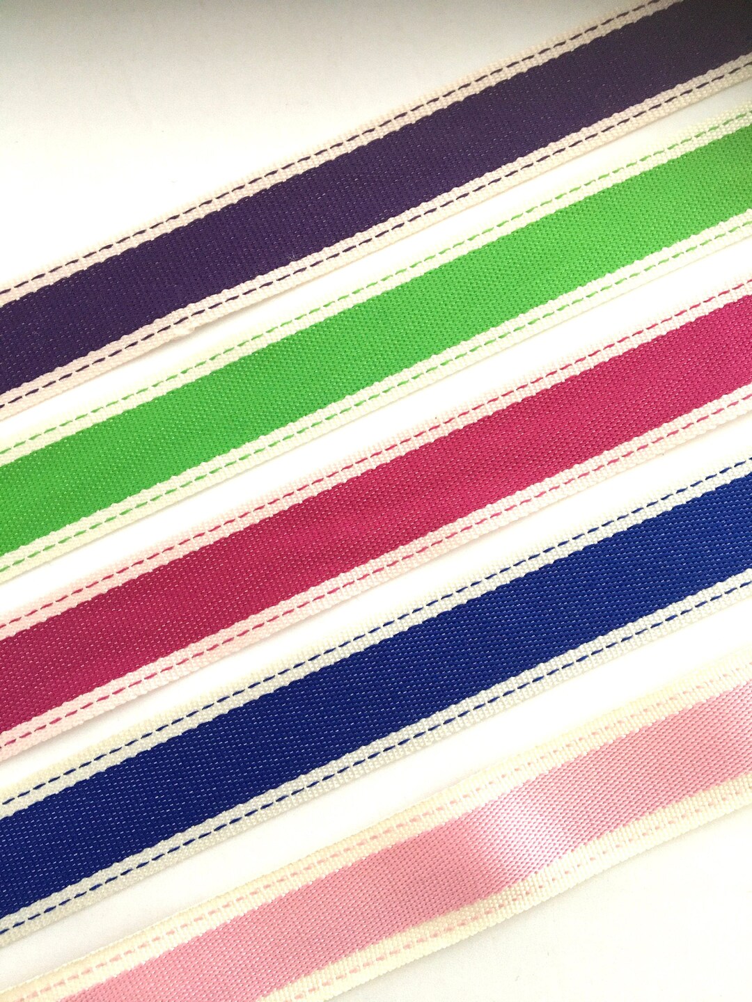 Two Color Ribbon 2 Yds, Fabric Ribbon,bicolor Ribbons,craft Ribbon,ribbon for Bows ...