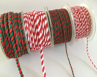 10-100 yds,Twisted cord,thread cord,macrame cord,wedding cord,decorative cord,wrapped cord,metallic cord,Christmas cord,synthetic cord.