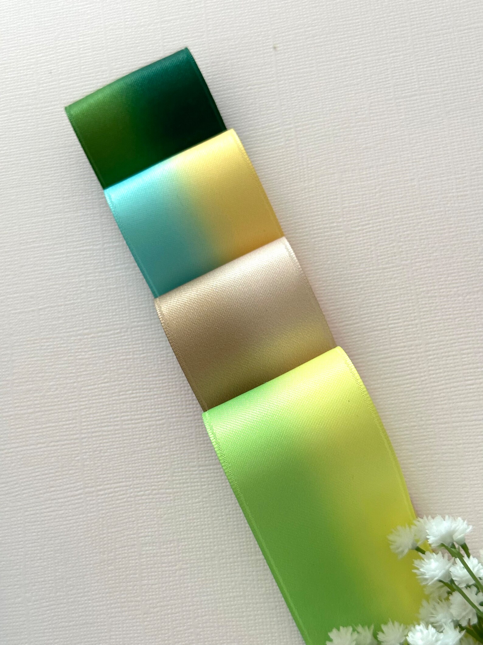Two Color Ribbon 2-10 Yds,two-color Double Face Satin Ribbon,bicolor Trim,hair Accessory ...