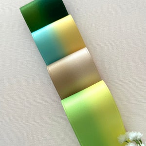 Sample Double Color Ribbon Style 2-10 Yds,two-color Double Face Satin Ribbon,bicolor Trim,hair Accessory ...