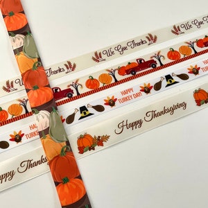 2,5 m, ruban pour Thanksgiving, ruban citrouilles, ruban automne, garniture citrouilles, ruban agrémenté, ruban pour fabrication de cartes, ruban de scrapbooking, 175