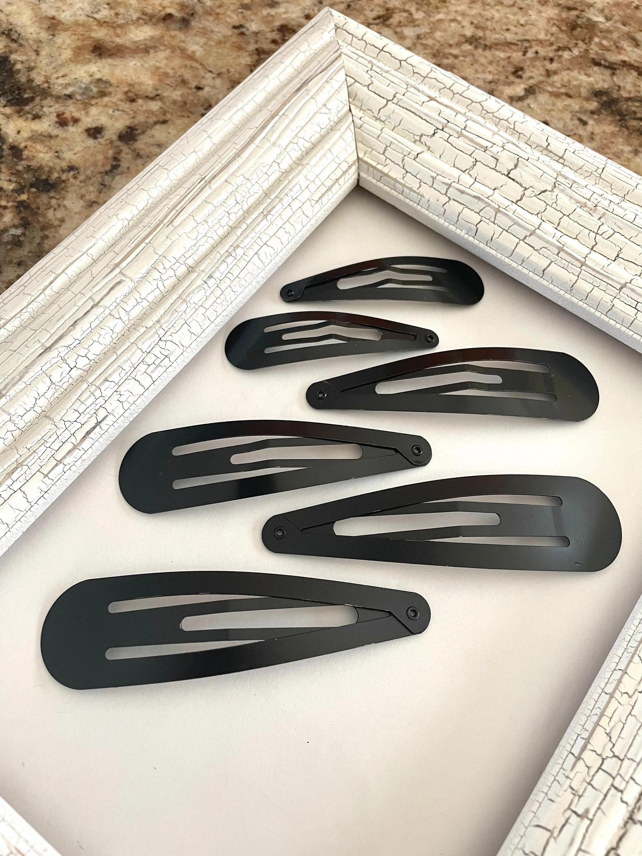 10 Pcs,black Snap Clips,snap Clips,snap Clip,big Snap Clip,baby Snaps ...