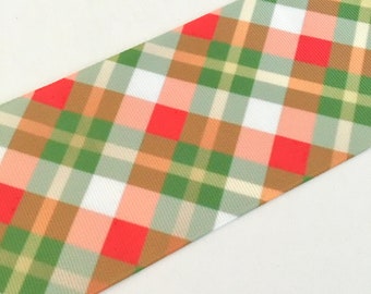 Grosgrain ribbon,plaid ribbon,striped ribbon,craft ribbon,ribbon by the yard,ribbon for bows,sewing ribbon,ribbon for hairbows,fabric ribbon