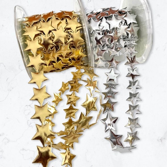 1-15 Yds,gold Stars Trim,stars Ribbon,star Banner Ribbon