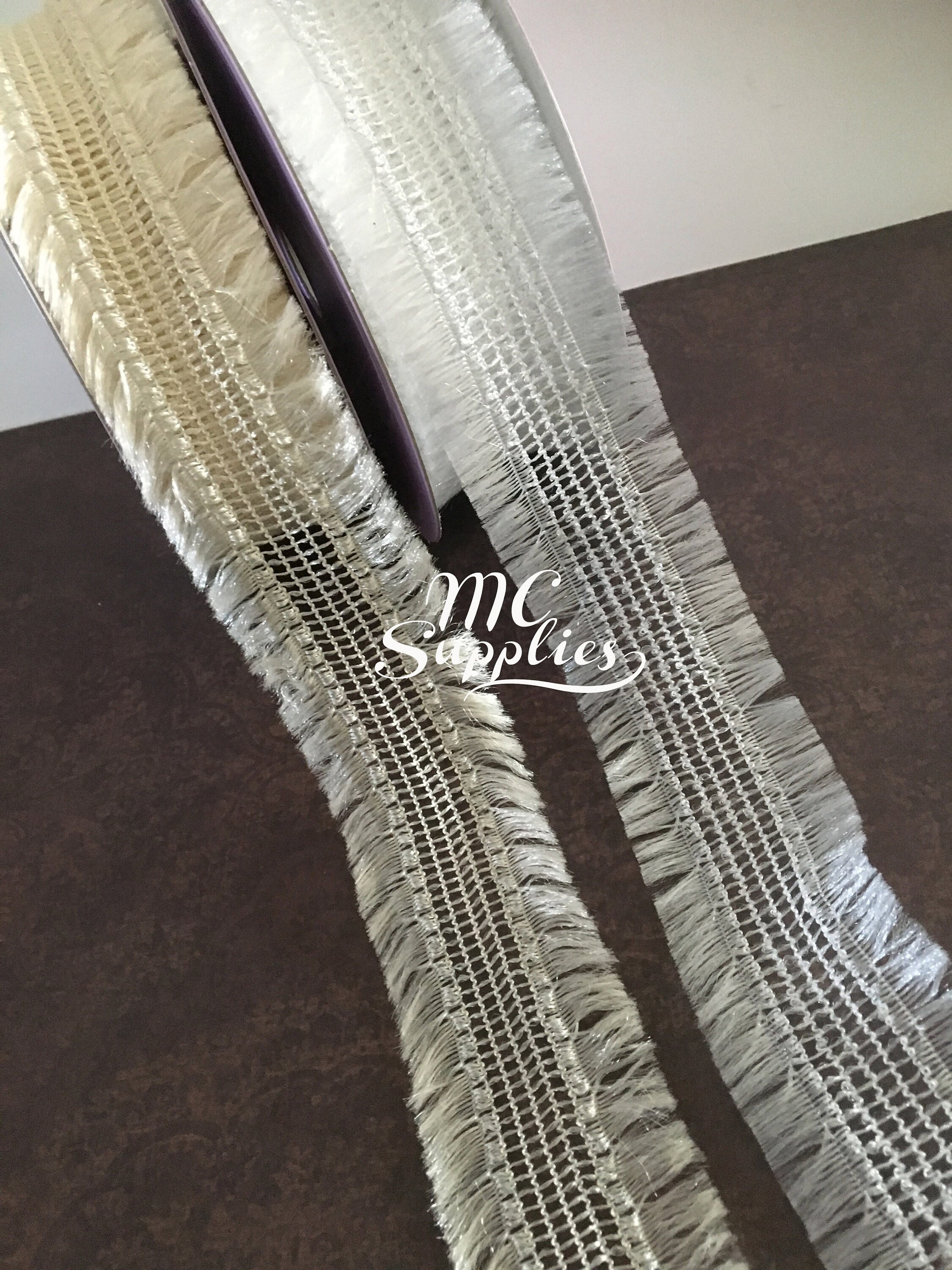 2 Yds,fabric Ribbon,fringed Ribbon,frayed Ribbon,ribbon for Crafts ...