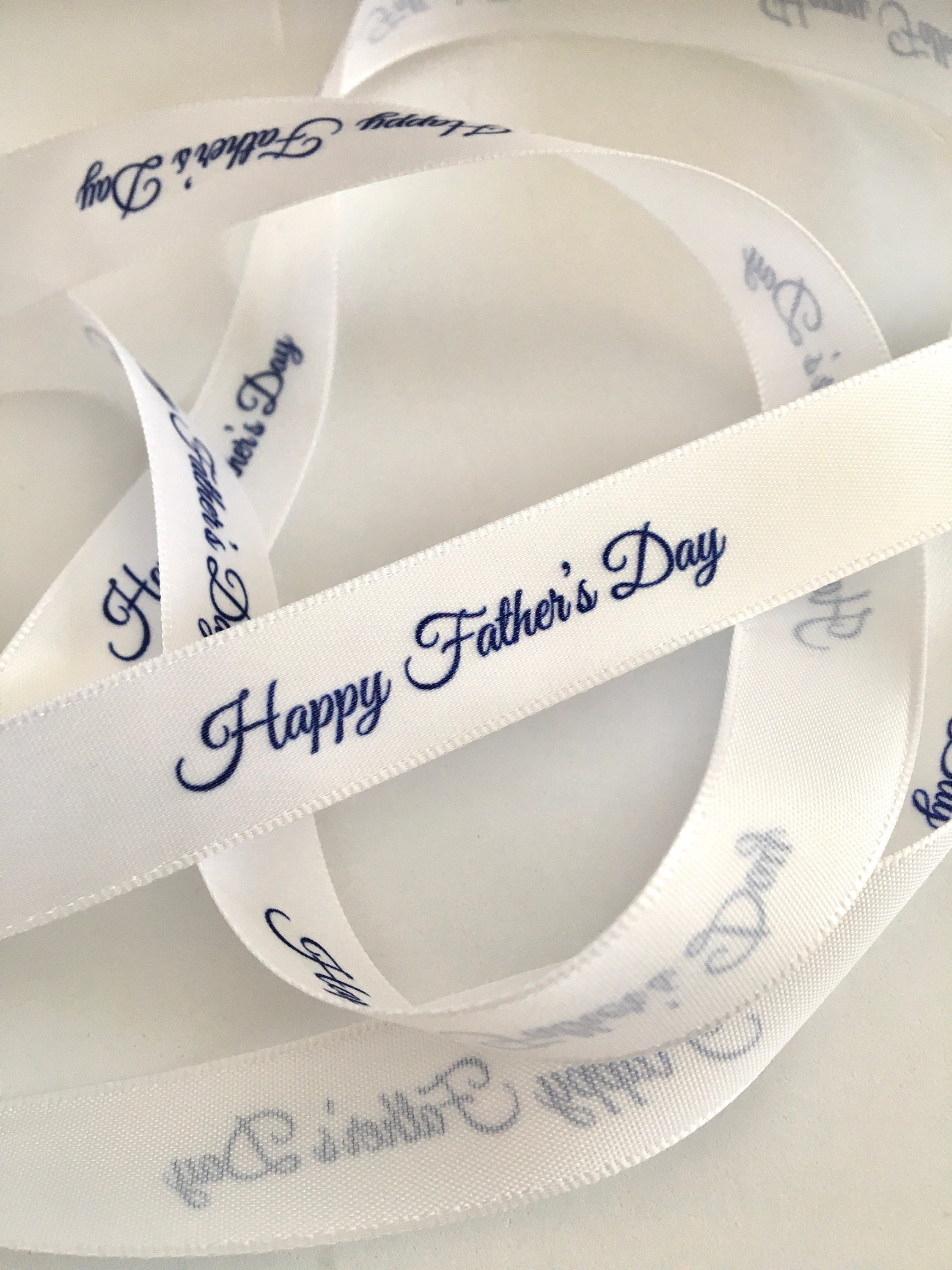Father's Day Ribbondad Ribbonhero Ribbonsatin - Etsy