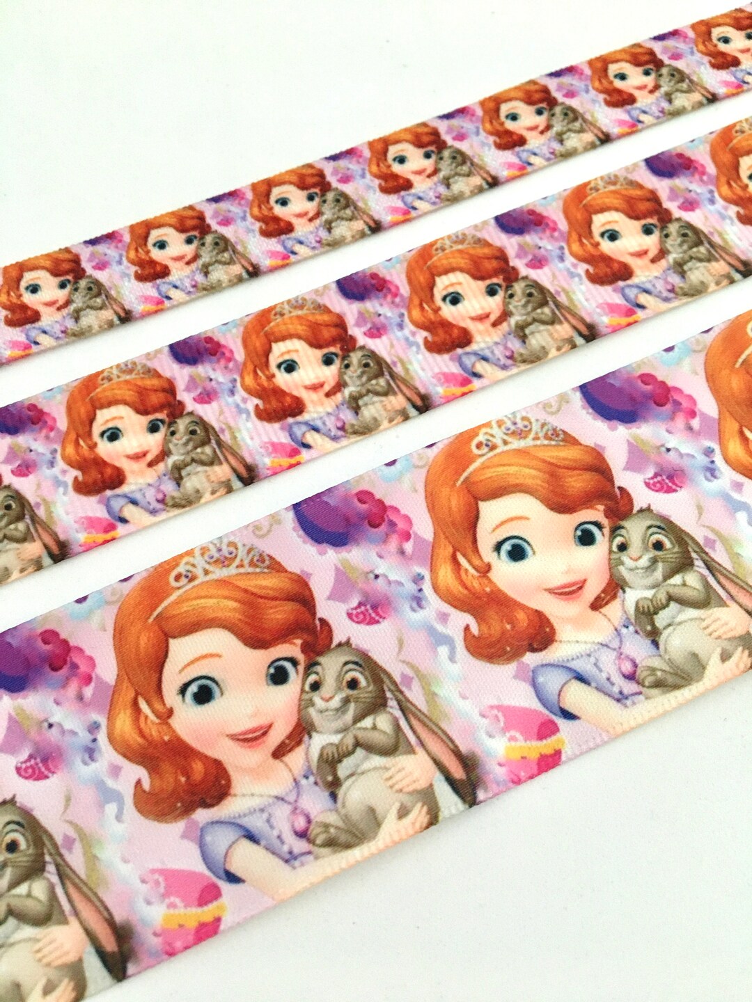 2 Yds,sofia the First Ribbon,disney Ribbon,cartoon Ribbon,ribbon by the