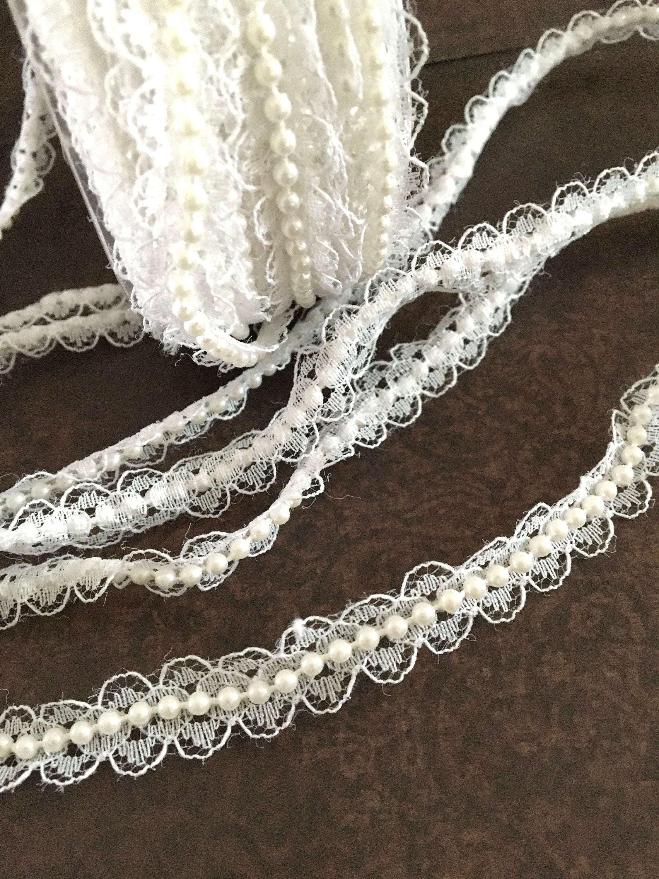 Pearl Lace,craft Lace,lace for Crafts,lace Trim,sewing Trim,lace by