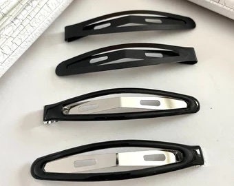 10 pcs,Blank snap clips,black snap clips,pea snap clip,small snap clip,baby snaps clips,metal snap clips,silver snap clips,silver snap clips