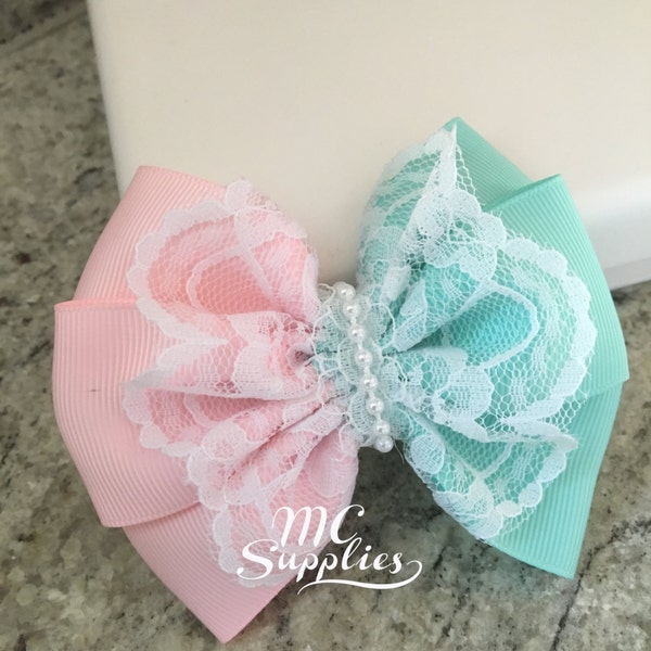 Bow applique,headband bow,baby headband bow,baby bow,fabric bow,flower girl bow,boutique bows,lace bow,baby hat bow,fabric bow applique,59