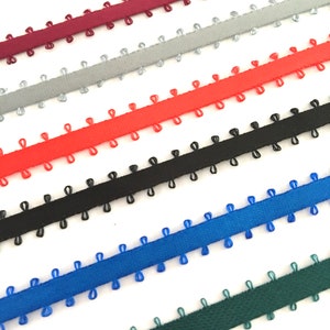 5 m,Picot-Band,Satinband,Loop-Band,schmales Picot-Band,Geschenkband,Schleifenband,Bastelband,Schleifenband.