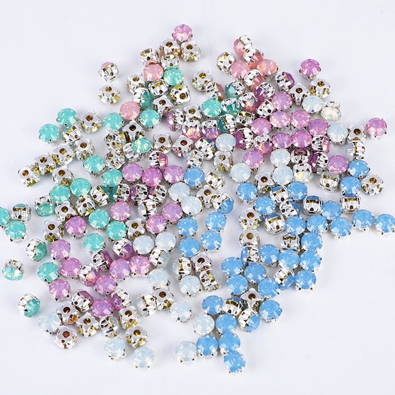 100 Pcs,crystal Rhinestones,small Rhinestones,sew-on Rhinestones