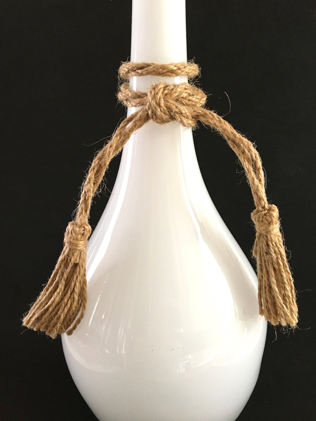 6 Pcs,rope Tassel,jute Tassel,long Tassel,cord Tassel,embellished ...