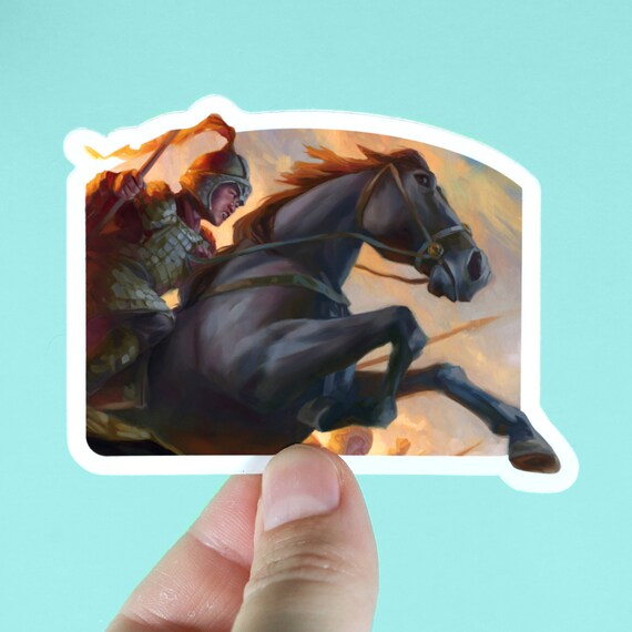 Etsy: Mulan Vinyl Sticker