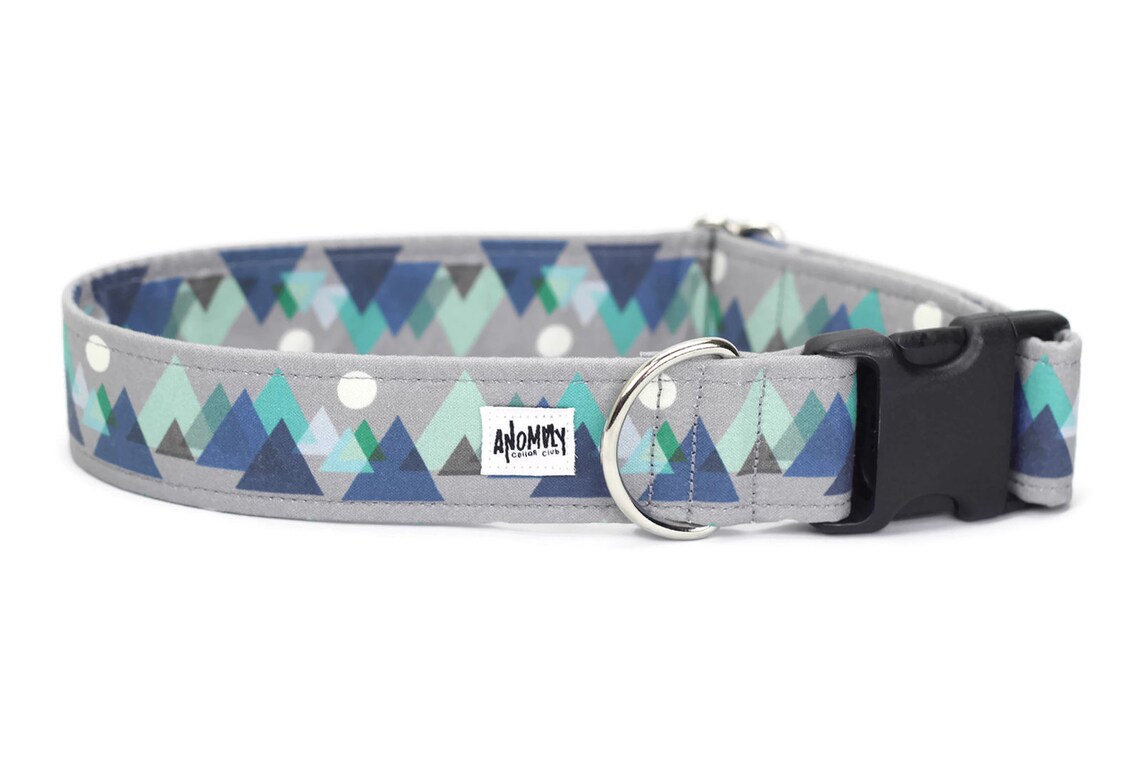 Dog Collar Mountain Dog Collar Mountains Collar Hiking Etsy