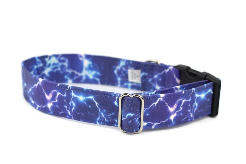 Boy Dog Collar Lightning Collar Lightning Zeus Thick Dog Etsy
