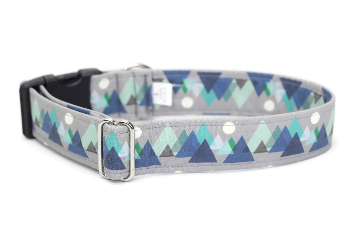 Dog Collar Mountain Dog Collar Mountains Collar Hiking Etsy