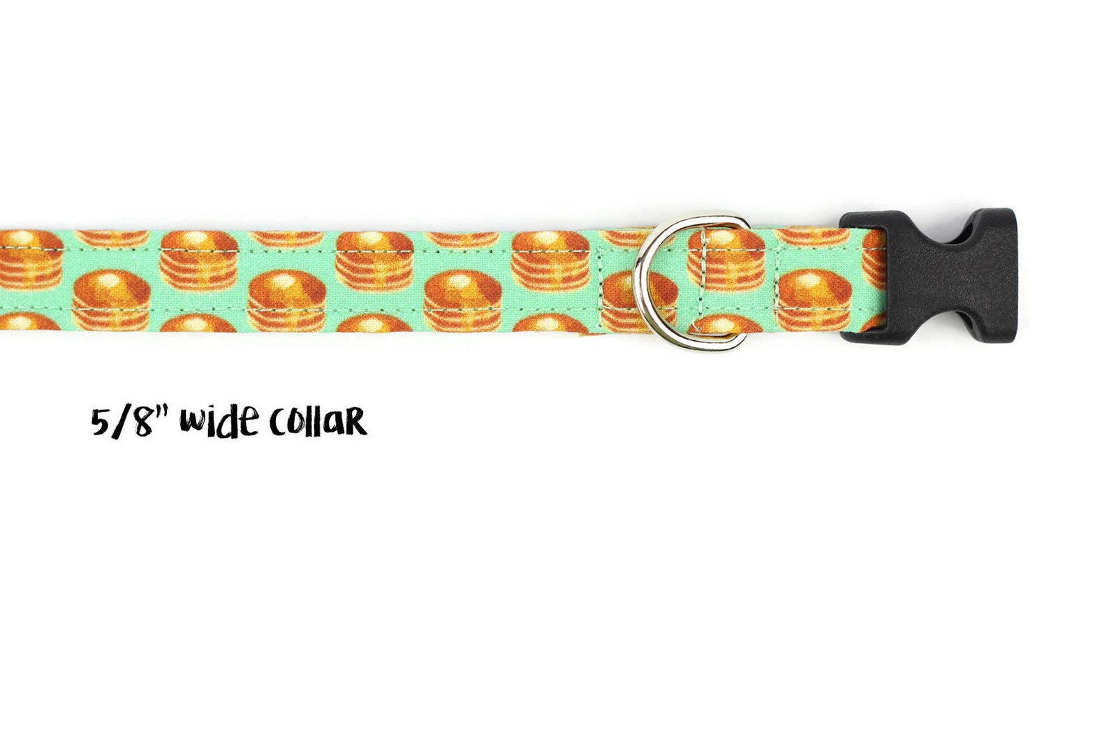 Food Dog Collar Pancakes Dog Collar Trendy Dog Collar Boy Etsy
