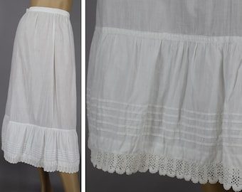 Diaper Under Skirt
