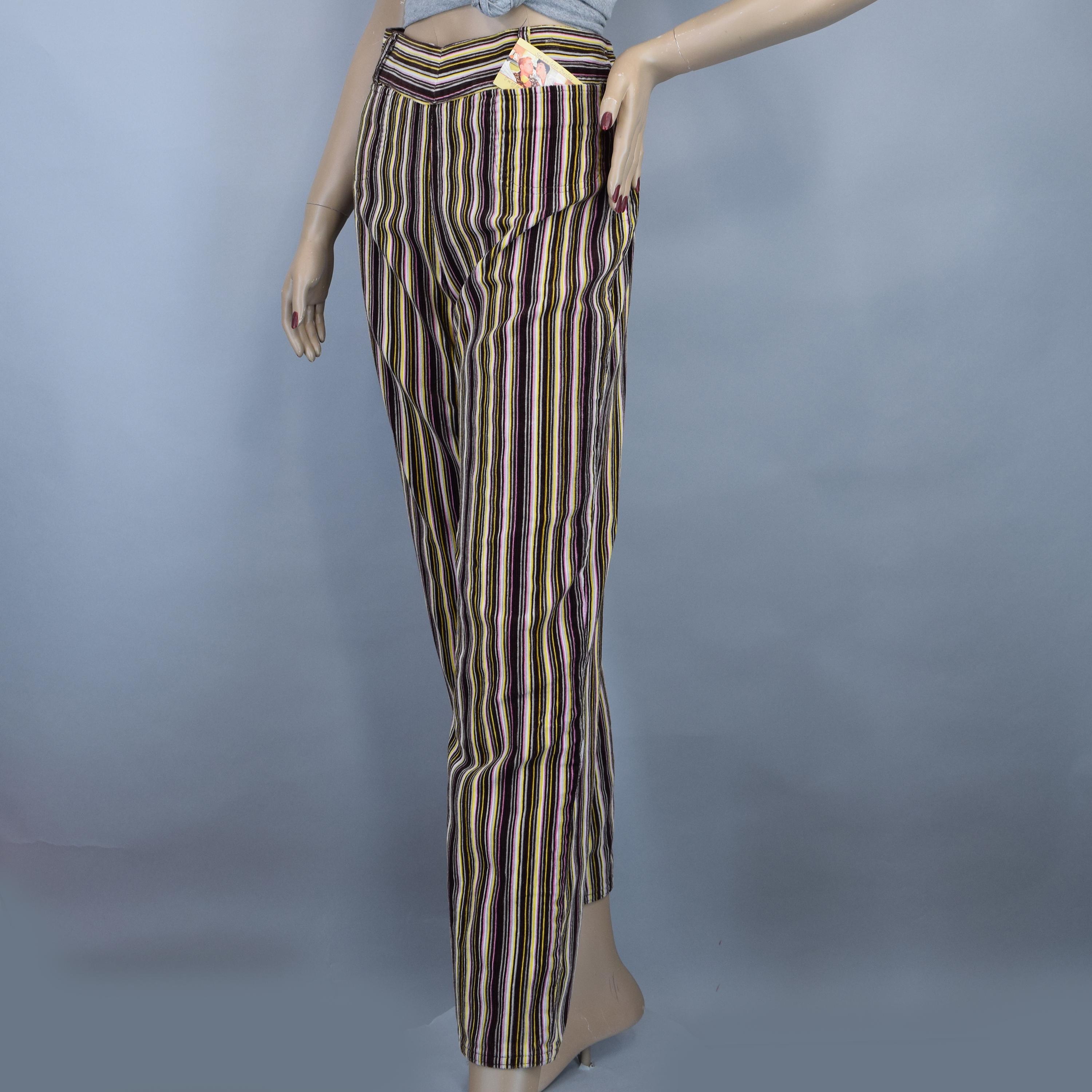 パンツ 1950~60s JAPAN talon stripe slacks pants 60s Striped Trousers - Etsy