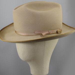 60s VINTAGE STETSON OPEN ROAD 7 1/8 57cm