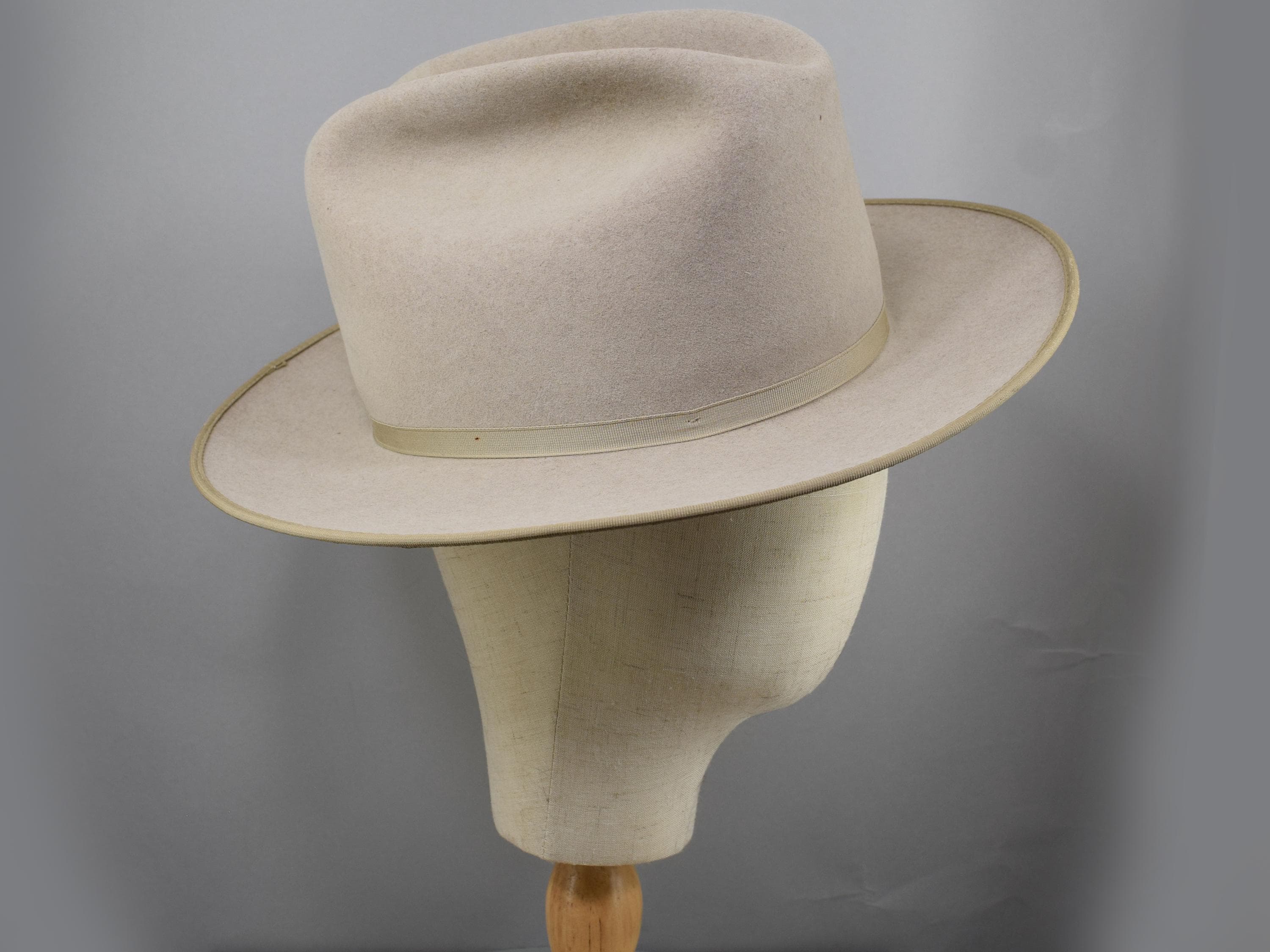 帽子 vintage STETSON OPEN ROAD 3XBEAVER 7 1/8 Vintage Stetson 3X Beaver Open Road Fedora. Chin Strap. | eBay