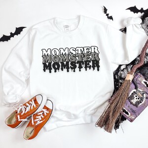Momster Womens Crewneck Sweatshirt