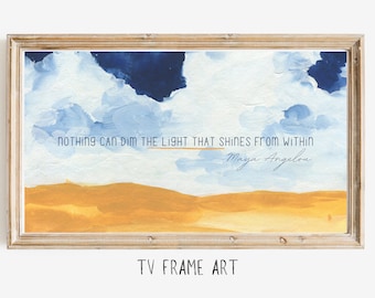 Nothing Can Dim the Light | Samsung Frame TV Art | Art For Frame TV | Digital Download | Digital Print