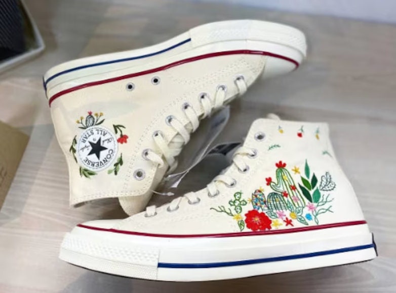 Cactus Converse - Etsy Cactus Converse - Etsy