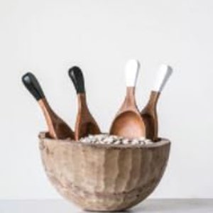Wooden Salad Servers, entertaining, kitchen