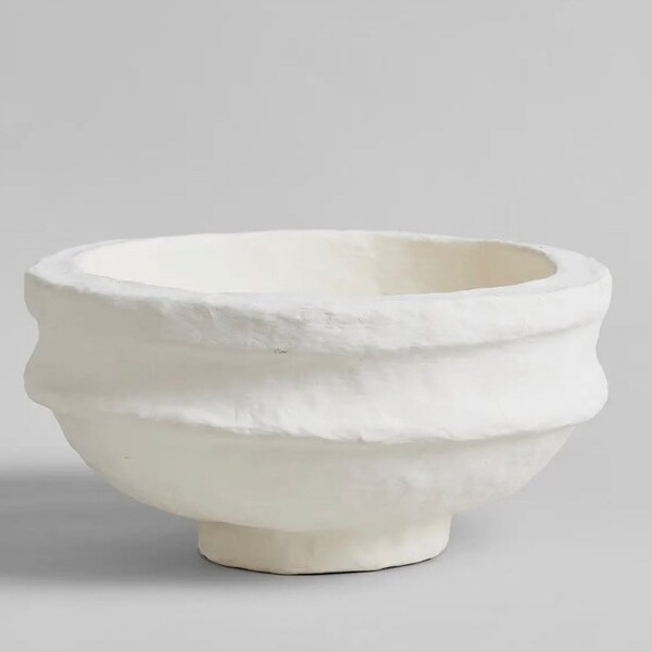 Paper Mache Bowl Etsy