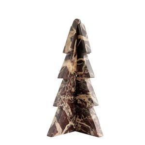 Red Marble Christmas Tree