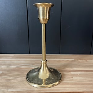 Antique Candlestick - Brass Candlestick - Small