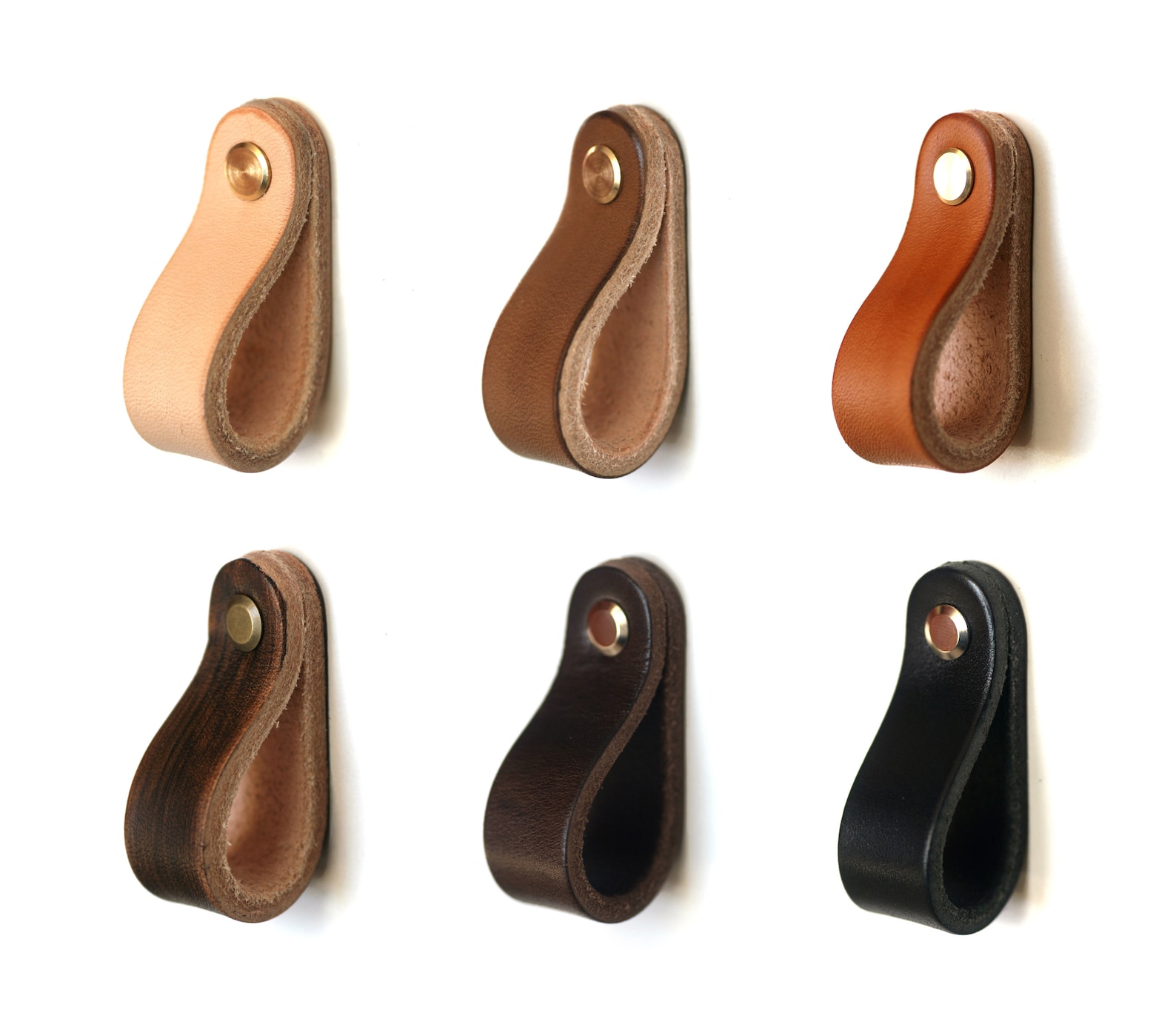 Leather Furniture Handles Leather Drawer Pulls Knobs - Etsy