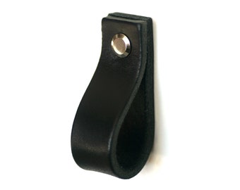 Leather furniture handles, leather pulls, knob