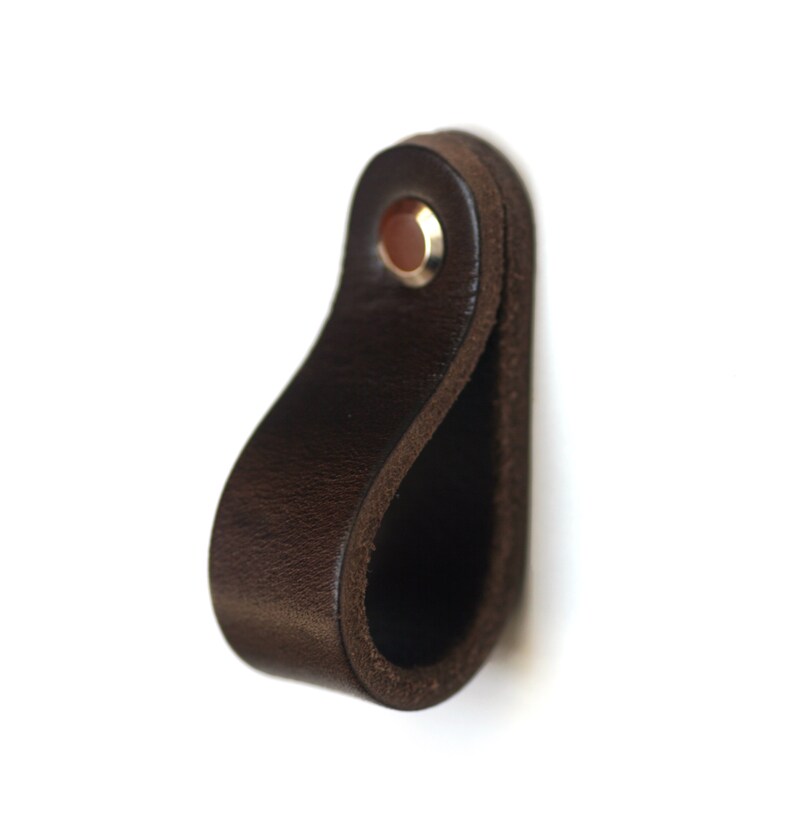 Leather Drawer Handles Leather Pulls Knob Leather Etsy Australia
