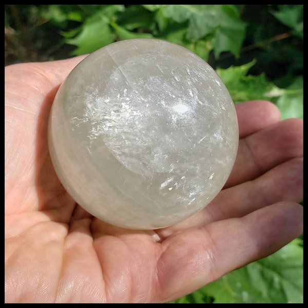 Polished Sphere with Labradoresence, Flashes of Light. Metaphysical Powerhouse. High Energy, Serinity Meditation Zen