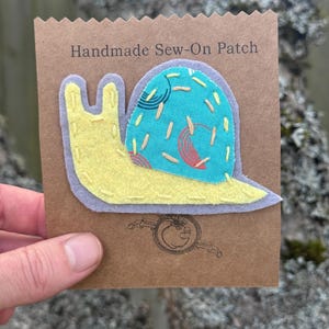 Handmade Snail Patch image 1