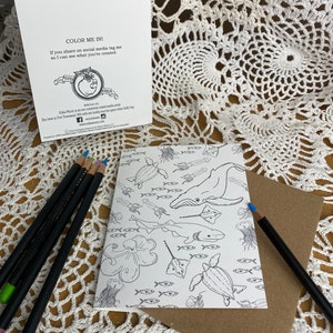 Color Me Salish Sea  |Greeting Card | Blank Card