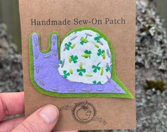 Handmade Snail Patch