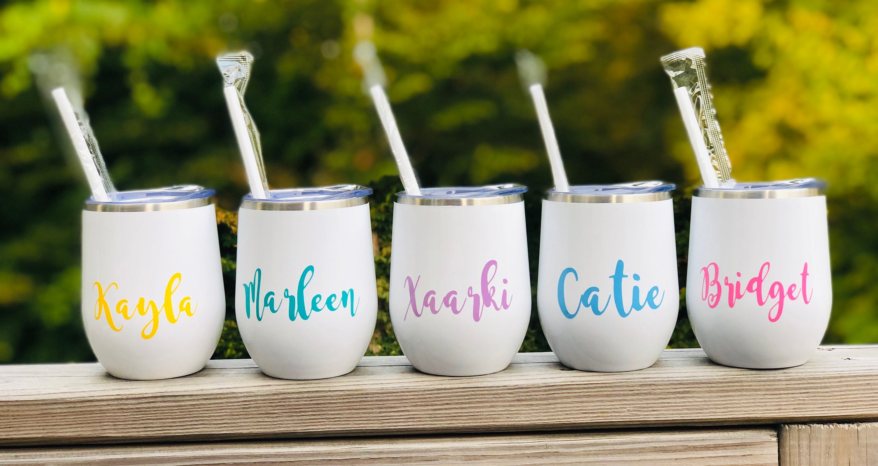 Personalized Bridesmaid Tumbler Custom Wedding Tumbler | Etsy