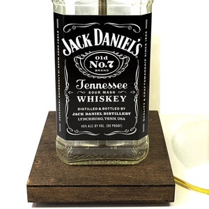 Recycled Metal Alcohol Plate Jack Daniel's Bar Wall Decoration