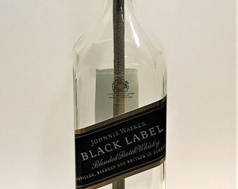 Sparkly Glamour Beautiful Silver Glitter Johnnie Walker Black ...